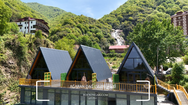 اكواخ ريزا 2026 | تجربة لا تنسى بين جبال تركيا 5 أكواخ AĞARAN DAĞ EVLERi