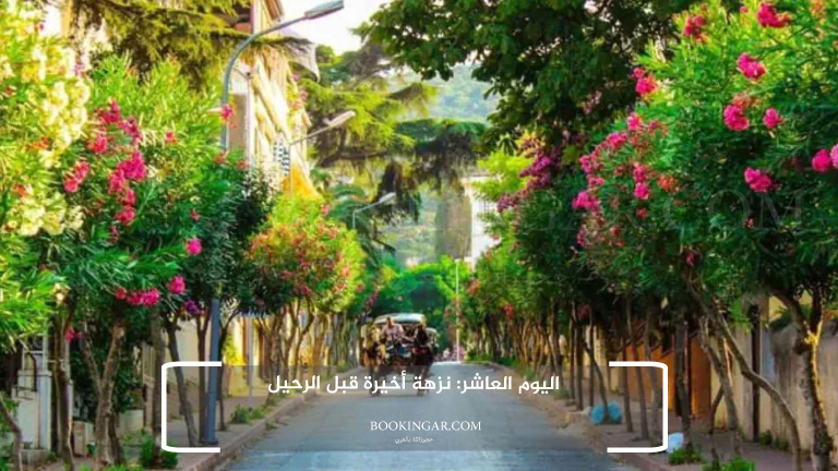 اليوم العاشر: نزهة أخيرة قبل الرحيل